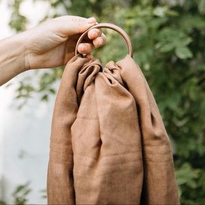 Wildbird single linen sling Cisticola bronze rings